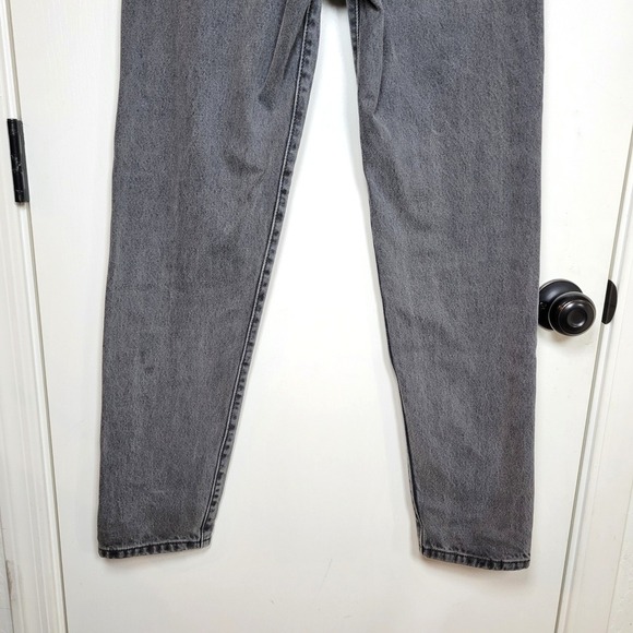 Levi's Premium 100% Cotton High Rise Gray Button Fly Jeans Size 23 - Picture 6 of 10